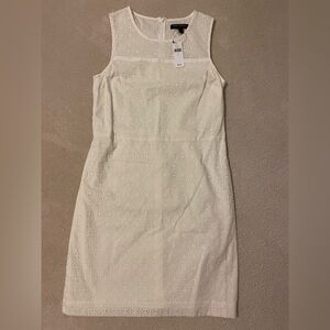 BANANA REPUBLIC eyelet mini dress size 4 NWT